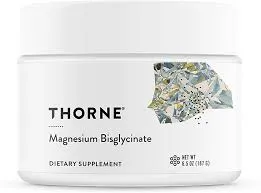 Thorne Magnesium Bisglycinate - Powdered Magnesium Formula - Supports Restful Sleep - NSF Certified for Sport - Gluten-Free - 6.5 Oz - 60 Servings
